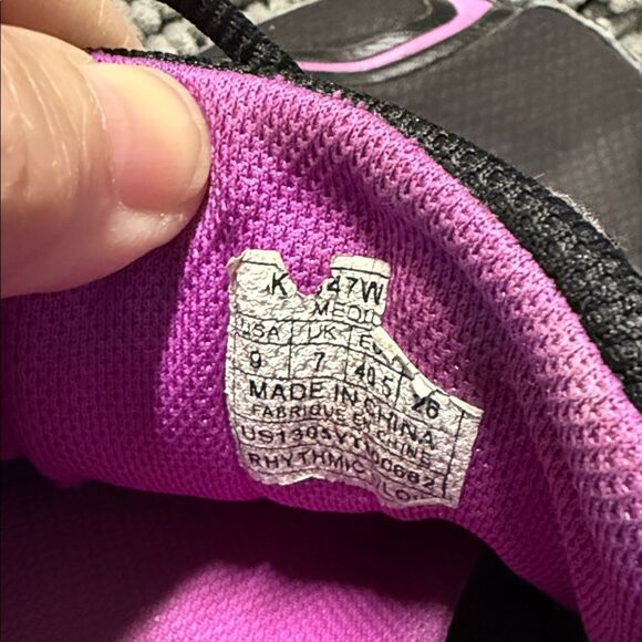 Ryka Women's Black and Purple Athletic Shoes - Picture 7 of 9